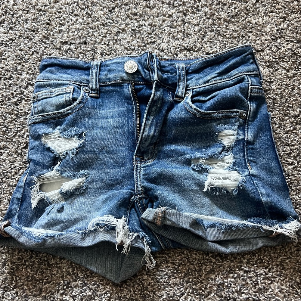 American Eagle next level stretch hi rise shortie